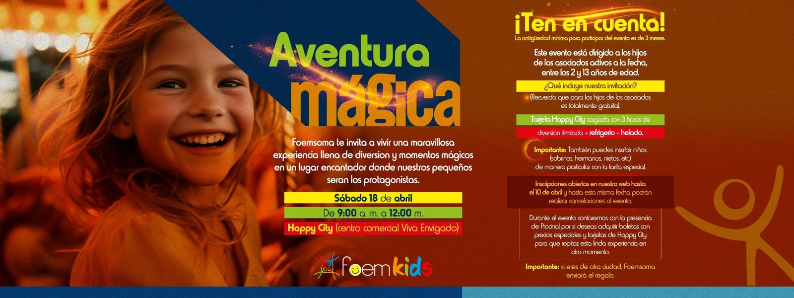 Fiesta niños foemsoma 2026
